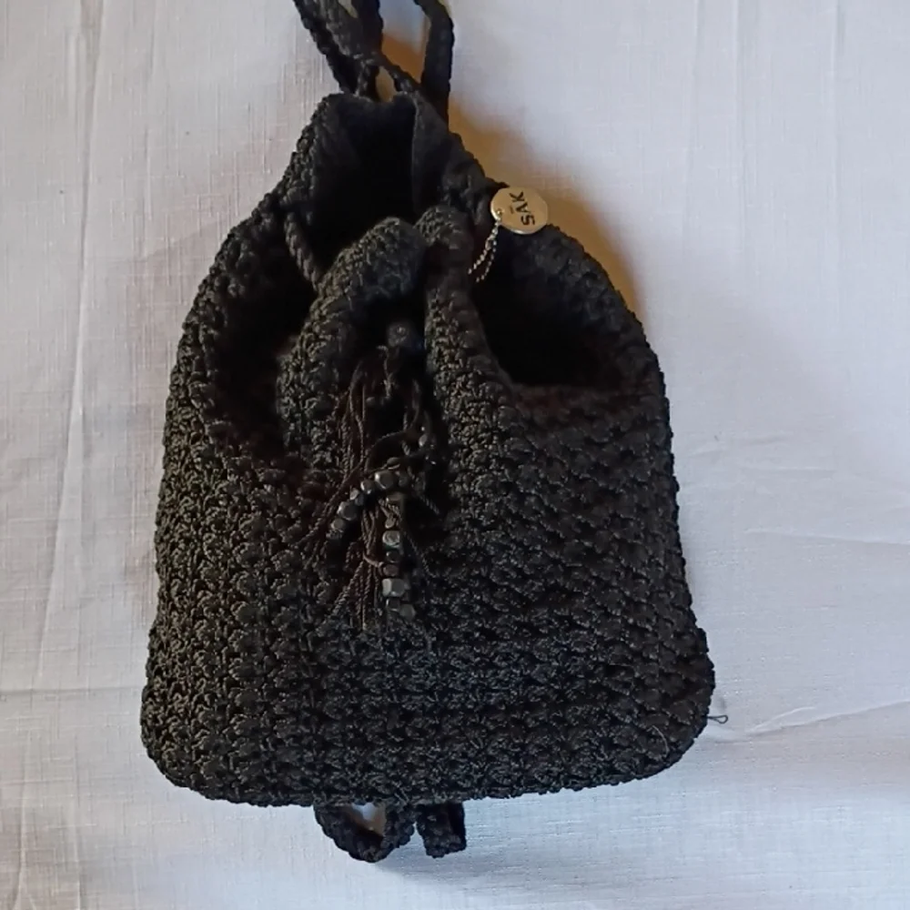 The Sak Black Crochet Backpack - Picture 10 of 10